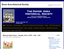 Tablet Screenshot of dovernjhistory.org